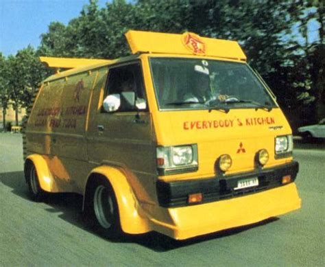 Mitsubishi Van From Jackie Chans 1984 Film Meals On Wheels Cars Movie