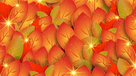 Leaves Autumn Patterns Shine 4k Hd Wallpaper