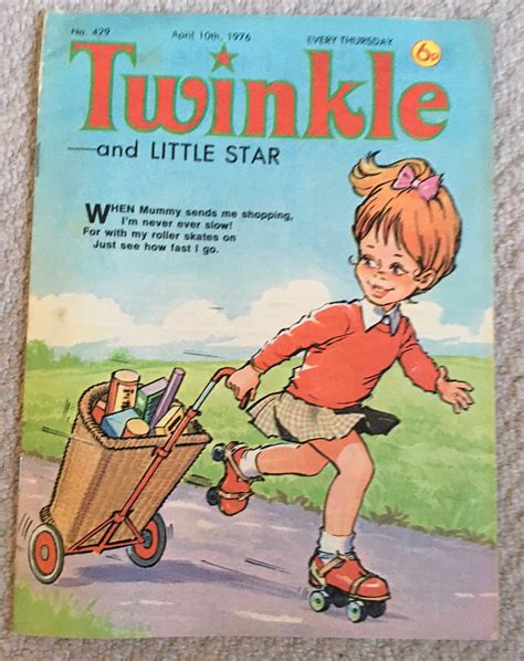 Vintage Comic Twinkle Issue No Th April Etsy