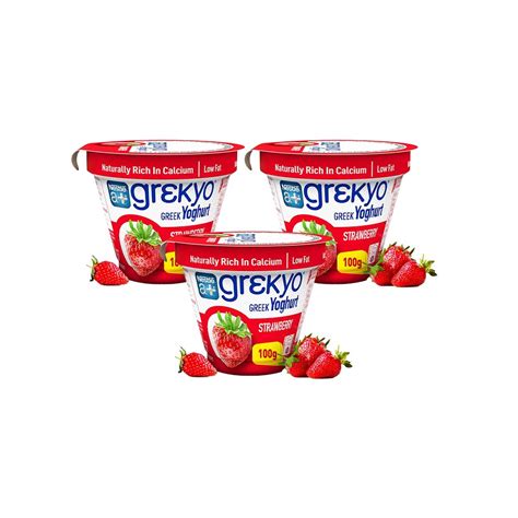 Nestle A Grekyo Strawberry Greek Yogurt Pack Of 3 Price Buy Online
