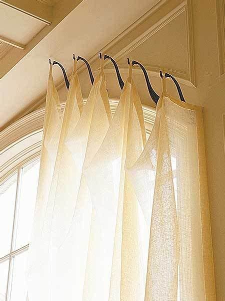 How To Put Curtains On Arched Windows Stowoh