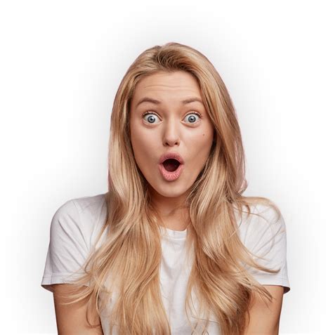 Surprised Woman Png Images Transparent Free Download Pngmart