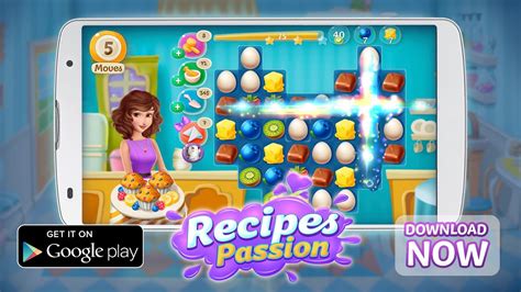 recipes passion new match 3 free game youtube