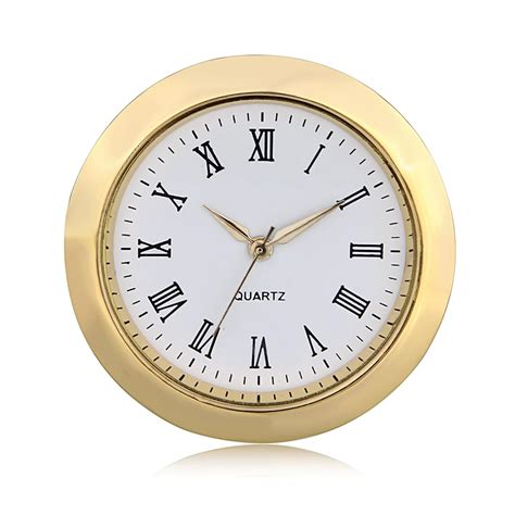 Buy Shoppewatch Mini Clock Insert Quartz Movement Round 1 716 35mm