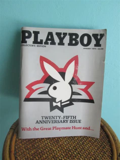 PLAYBOY MAGAZINE JANUARY 1979 Collectors Edition 25Th Anniversary Issue