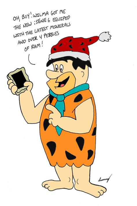 Fred Flintstone S New Istone 6 By Sunnyarts On Deviantart
