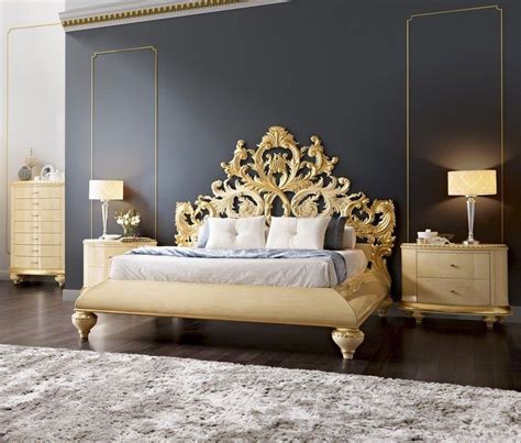 Browse a wide selection of furniture for bedrooms on houzz in a variety of styles and sizes, including wooden and mirrored bedroom furniture options. Gold and glossy cream carved royal queen bedstead with ...
