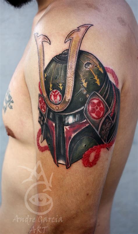 Done by artist jay baxter.this was not meant to be a teaching video, this is for artists that already know how to tattoo, and are interested in watching to j. samurai boba fett | Star wars tattoo, Boba fett tattoo ...