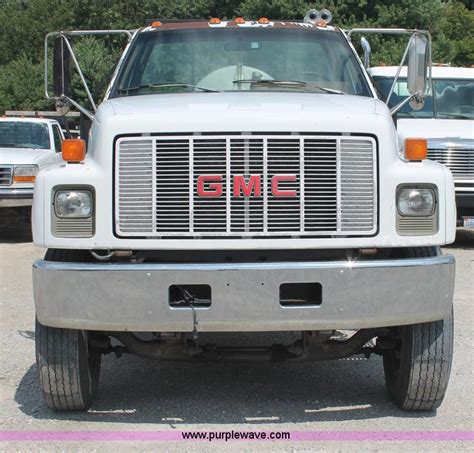 1992 Gmc Topkick C7h042 Flatbed Truck In Homer In Item I7832 Sold