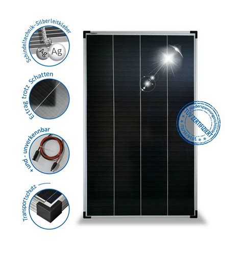 Solarmodul 150W Solarpanel 24V Schindel PV 150 M 72 SH