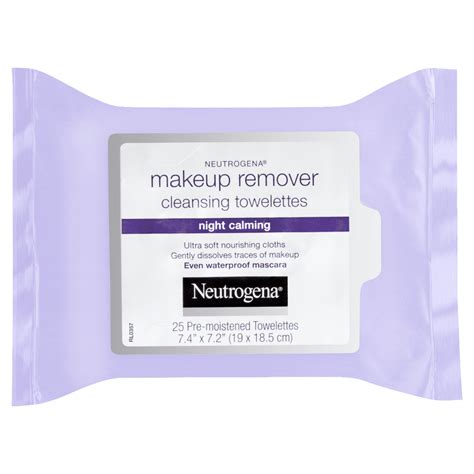 Neutrogena Makeup Remover Night Calming Wipes 25 Pack Discount Chemist