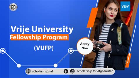 Vrije University Fellowship Program Vufp For Master Studies In