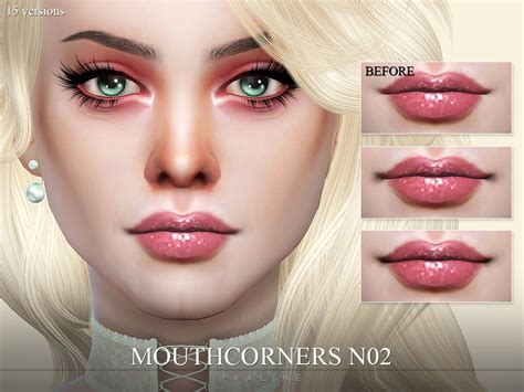 Pralinesims Mouth Corners Sims 4 Cc Skin Skin Sims 4 Cc Makeup Hot