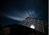 Pictures of Solar Panels At Night