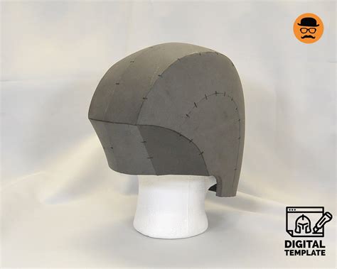 Diy Basic Helmet No2 Template For Eva Foam Etsy España