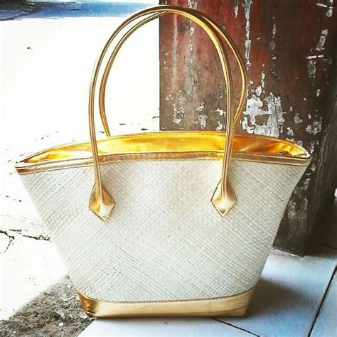 Tas Anyaman Pandan Fesyen Wanita Di Carousell