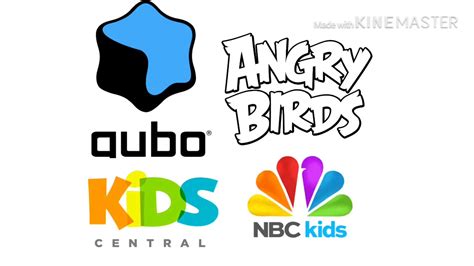 Qubo Angry Birds Kids Central Nbc Kids Logo Youtube