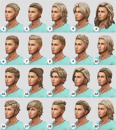 Sims Cc Male Long Hair Maxis Match Best Hairstyles Ideas For Women And Men In