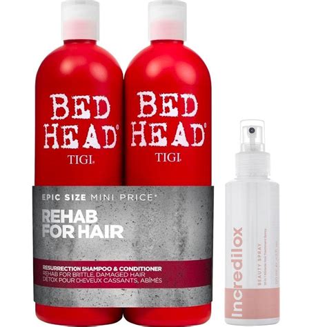 Tigi Bed Head Resurrection Super Repair Shampoo Conditioner Ml
