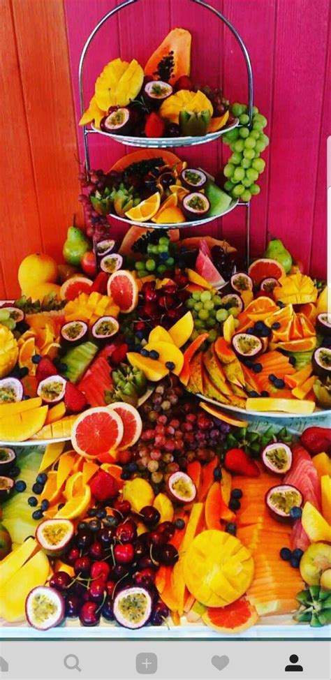 Fruit Display Buffet Fruit Displays Buffet Foods Painting Food Food