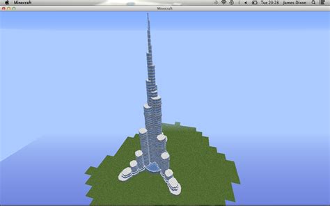 Burj Khalifa Minecraft Map