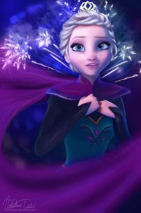 Elsa Frozen Fan Art 37470079 Fanpop