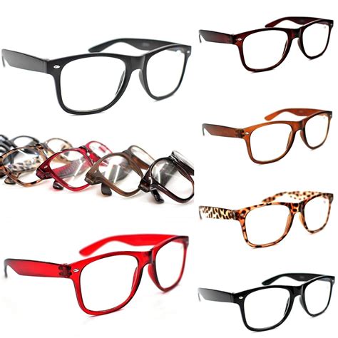 Classic Oversized Fashion Large Retro Reading Glasses Choice Of 6