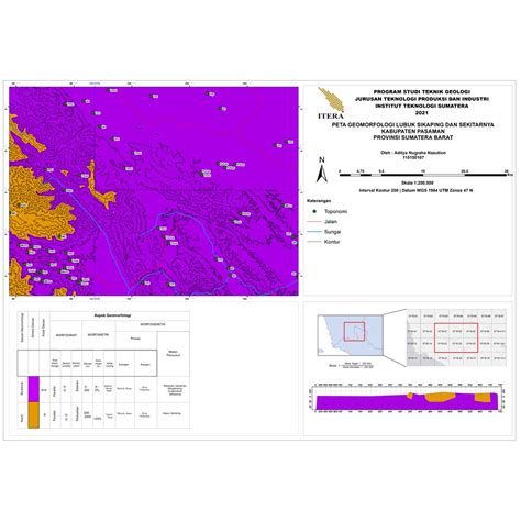 Peta Indonesia Pengertian Peta Geomorfologi Images And Photos Finder