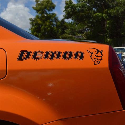 Includes Both Sides Demon Pairs For Dodge Challenger Splash Side