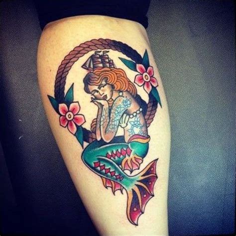 100 Beautiful Mermaid Tattoos For Men 2020 Designs With Meaning