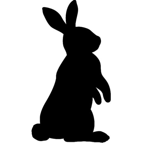 Domestic Rabbit Hare Easter Bunny Silhouette Clip Art Silhouette Png
