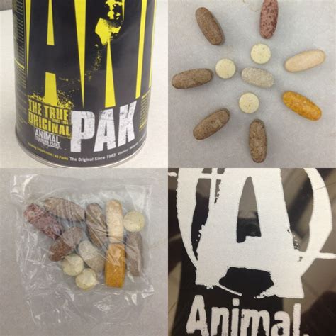 Animal Pak Nutrition Label Vinaml