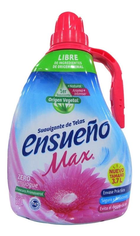 Suavizante De Telas Ensue O Max Frescura Primaveral Lt Merco