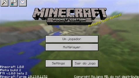 Minecraft Pe New Pc Gui In Mcpe 01702 Youtube