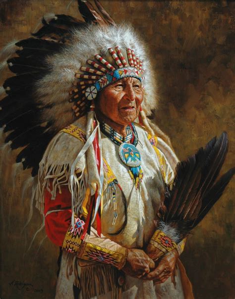 2017 Home Office Top Art American Indian Native Old Woman Art Oil