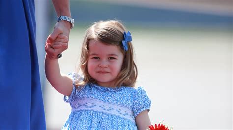 New Pictures Of Princess Charlotte Released On Her First Day At Nursery