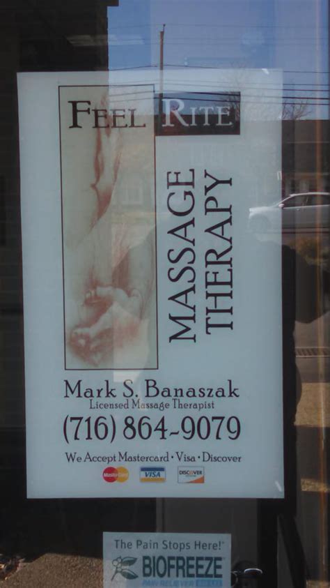 Feel Rite Massage Therapy Updated April 2024 398 Evans St Williamsville New York Massage