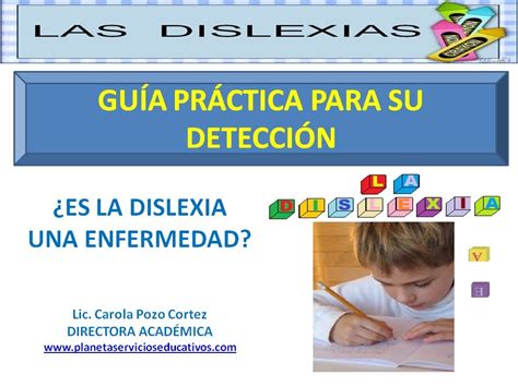 Detectar La Dislexia Una Gu A Pr Ctica Youtube