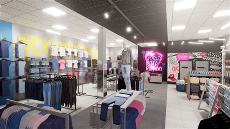 Rendered Space For The Fix Fashion Outlet Design Interiordesign