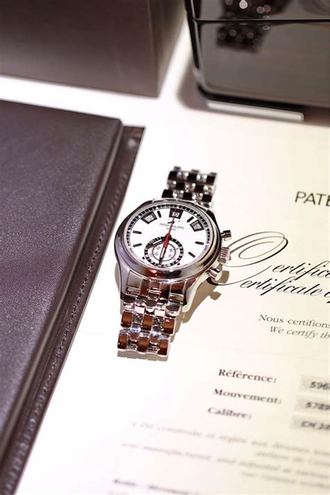 Sold Patek 5960 Annual Flyback Chronograph Steel Luxury Watches On