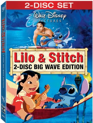 Lilo And Stitch 2002 Dvd Big Wave Edition 1 Each Bakers
