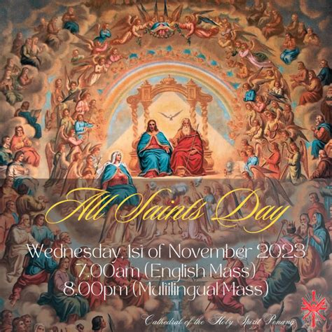 All Saints And All Souls Day 01 And 02 November 2023 Cathedral Of The