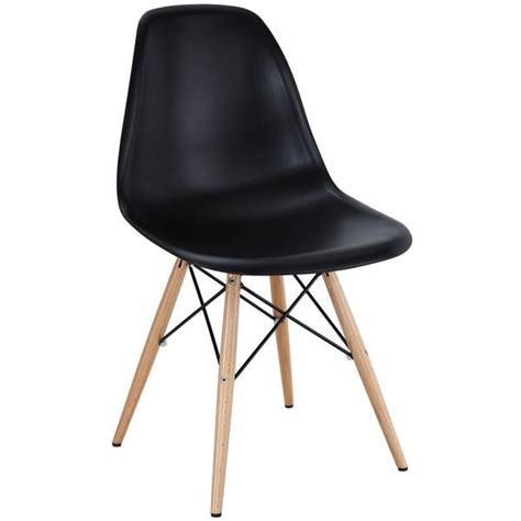 Deluxe eames replica management office chair temple webster. Peace Side Chair Black - good looking knock off chair from ...