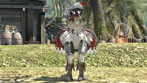 Chocobo Armor With Cool Horns From The Maelstrom Chief Storm Sergeant