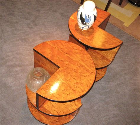 Art Deco Modernist Side Tables Sold Items Small Tables Art Deco