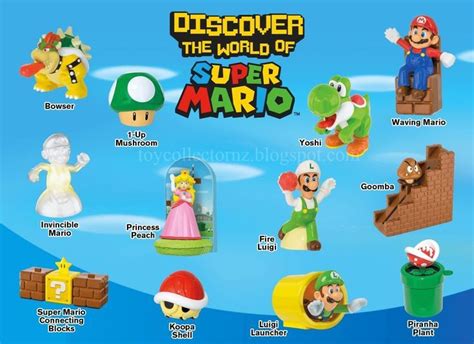 Mcdonalds Super Mario Happy Meal Toys 2017 Set Of 12 Happy Meal Toys