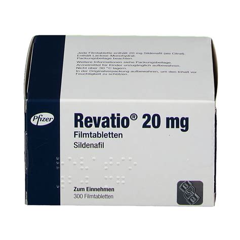 Revatio® 20 Mg 300 St Mit Dem E Rezept Kaufen Shop Apotheke