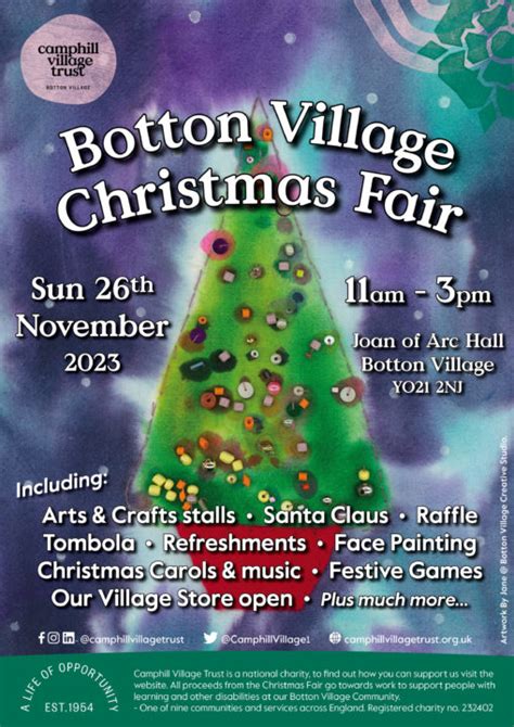 Botton Village Christmas Fair Camphill Village Trust