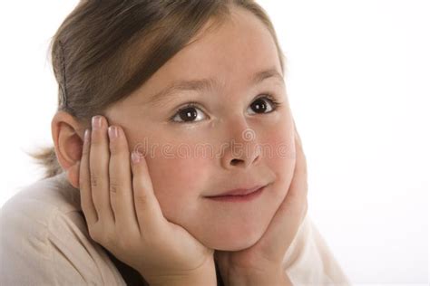 Wistful Young Girl Royalty Free Stock Image Image 6910516