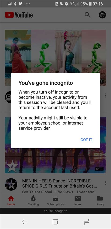 Youtube Gets Incognito Mode To Easily Hide Searchviewing History